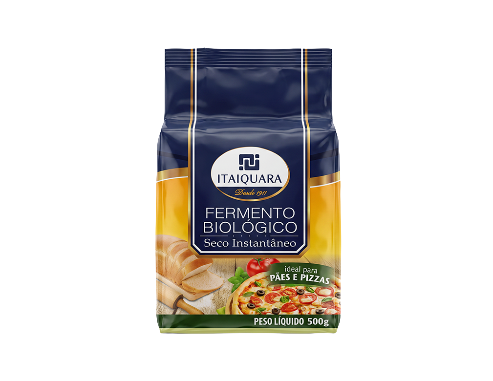 FERMENTO BIOLÓGICO FRESCO ITAIQUARA 500 G (CX 50 PCT)
